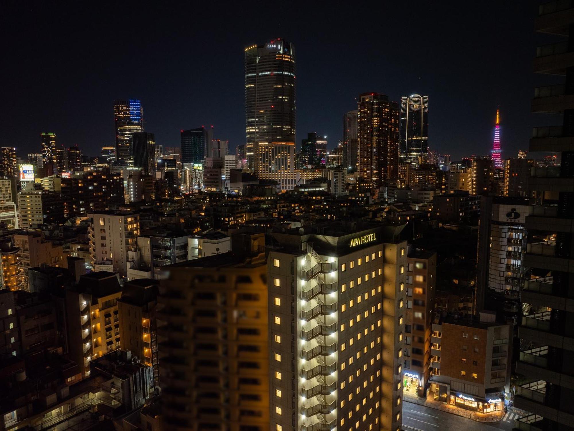 Apa Hotel Nishiazabu Prefektura Tokio Exteriér fotografie